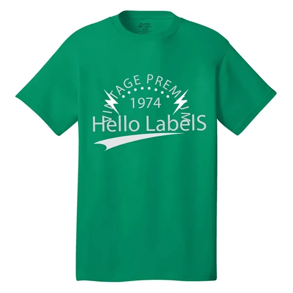Core Cotton Tee 5.4 oz - Core Cotton Tee 5.4 oz - Image 11 of 23