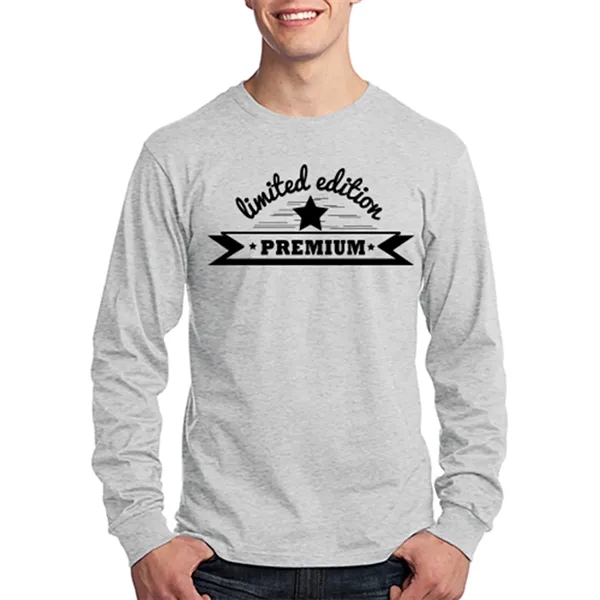 Long Sleeve Cotton T-Shirts 5.4 oz - Long Sleeve Cotton T-Shirts 5.4 oz - Image 1 of 22