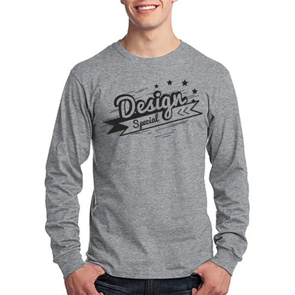 Long Sleeve Cotton T-Shirts 5.4 oz - Long Sleeve Cotton T-Shirts 5.4 oz - Image 2 of 22