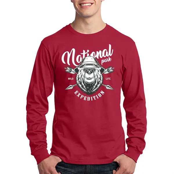 Long Sleeve Cotton T-Shirts 5.4 oz - Long Sleeve Cotton T-Shirts 5.4 oz - Image 0 of 22
