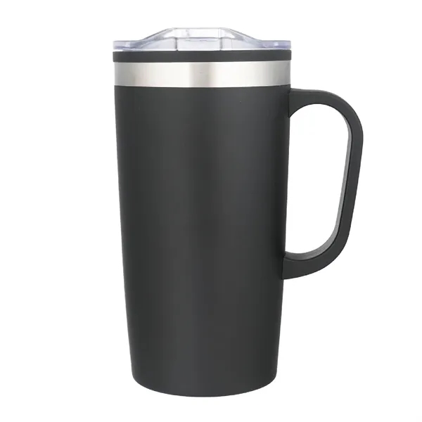 20 oz. Travel Stainless Coffee Mug Tumbler w/Lid Handle - 20 oz. Travel Stainless Coffee Mug Tumbler w/Lid Handle - Image 6 of 7