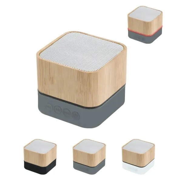 Mini Eco-Friendly Wireless Bamboo Speaker - Mini Eco-Friendly Wireless Bamboo Speaker - Image 0 of 1