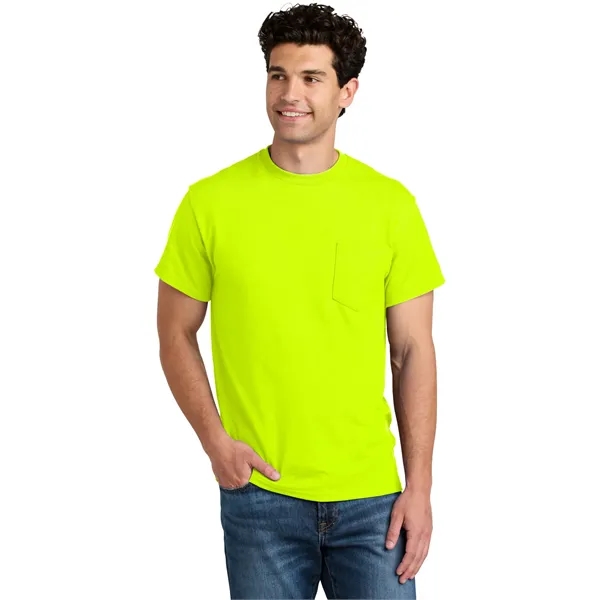 Gildan - DryBlend 50 Cotton/50 Poly Pocket T-Shirt. - Gildan - DryBlend 50 Cotton/50 Poly Pocket T-Shirt. - Image 45 of 45