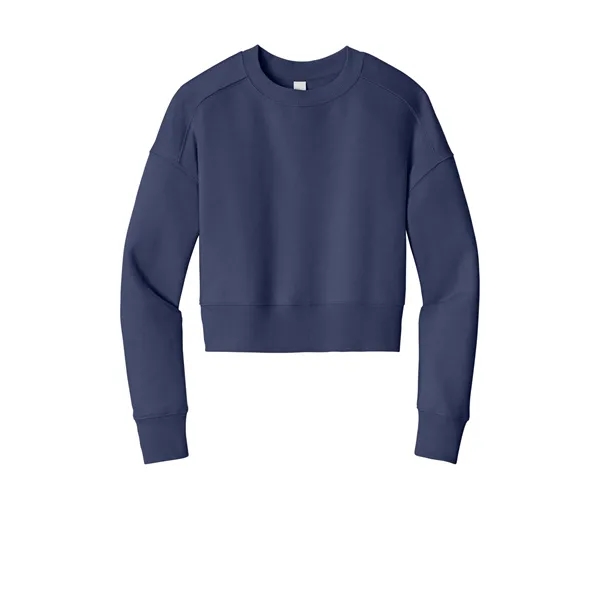 District Women's Perfect Weight Fleece Cropped Crew - District Women's Perfect Weight Fleece Cropped Crew - Image 28 of 29