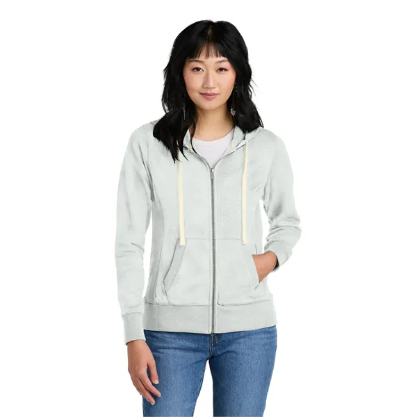 District Women's Re-Fleece Full-Zip Hoodie - District Women's Re-Fleece Full-Zip Hoodie - Image 27 of 27