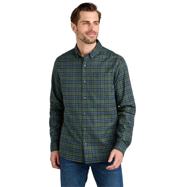 Eddie Bauer Long Sleeve Favorite Flannel Plaid Shirt - Eddie Bauer Long Sleeve Favorite Flannel Plaid Shirt - Image 14 of 19