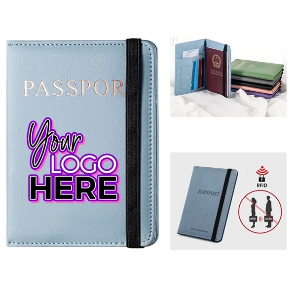 Passport Holder Wallet Travel With Card Storage - Passport Holder Wallet Travel With Card Storage - Image 0 of 4