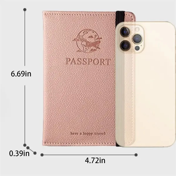 Passport Holder Wallet Travel With Card Storage - Passport Holder Wallet Travel With Card Storage - Image 2 of 4