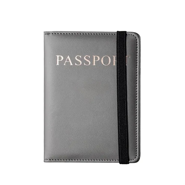 Passport Holder Wallet Travel With Card Storage - Passport Holder Wallet Travel With Card Storage - Image 3 of 4