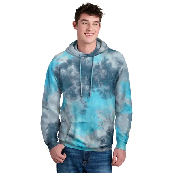 Port & Company Crystal Tie-Dye Pullover Hoodie - Port & Company Crystal Tie-Dye Pullover Hoodie - Image 26 of 28