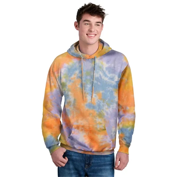 Port & Company Crystal Tie-Dye Pullover Hoodie - Port & Company Crystal Tie-Dye Pullover Hoodie - Image 27 of 28