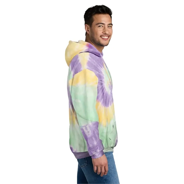 Port & Company Tie-Dye Pullover Hooded Sweatshirt. - Port & Company Tie-Dye Pullover Hooded Sweatshirt. - Image 64 of 66