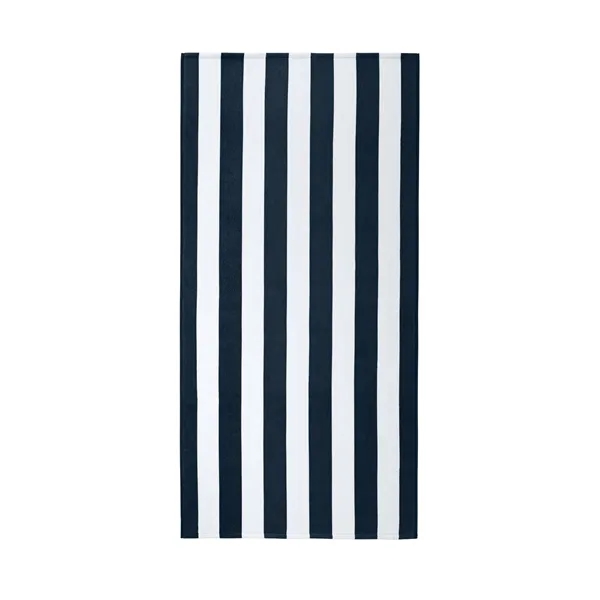 Port Authority Value Cabana Stripe Beach Towel - Port Authority Value Cabana Stripe Beach Towel - Image 4 of 8