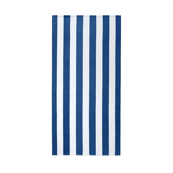 Port Authority Value Cabana Stripe Beach Towel - Port Authority Value Cabana Stripe Beach Towel - Image 7 of 8
