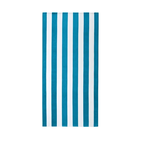 Port Authority Value Cabana Stripe Beach Towel - Port Authority Value Cabana Stripe Beach Towel - Image 8 of 8