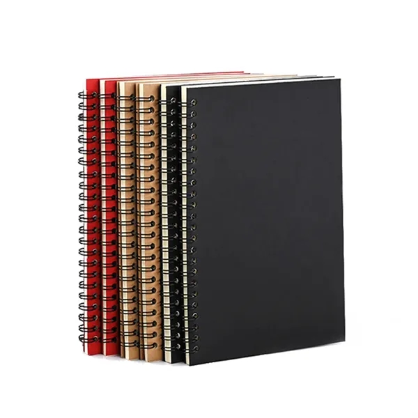 Eco-Friendly Spiral Notebook with Soft Cover - Eco-Friendly Spiral Notebook with Soft Cover - Image 4 of 4