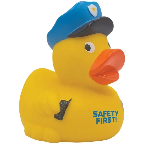 Custom Police Officer Rubber Duck