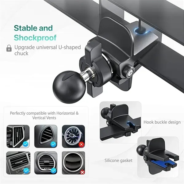 Fast 15w Auto Clamping Car Wireless Charger - Fast 15w Auto Clamping Car Wireless Charger - Image 3 of 4