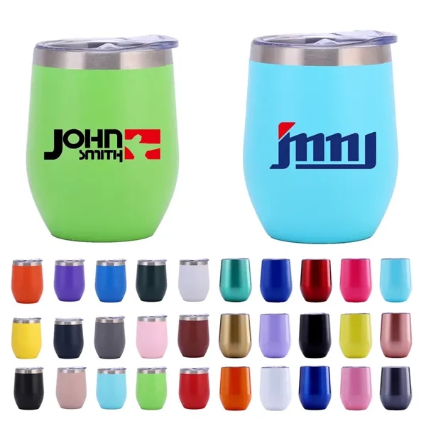 12oz Stainless Steels Eggshell Coffee Cup - 12oz Stainless Steels Eggshell Coffee Cup - Image 0 of 18