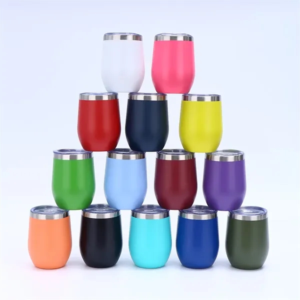 12oz Stainless Steels Eggshell Coffee Cup - 12oz Stainless Steels Eggshell Coffee Cup - Image 16 of 18