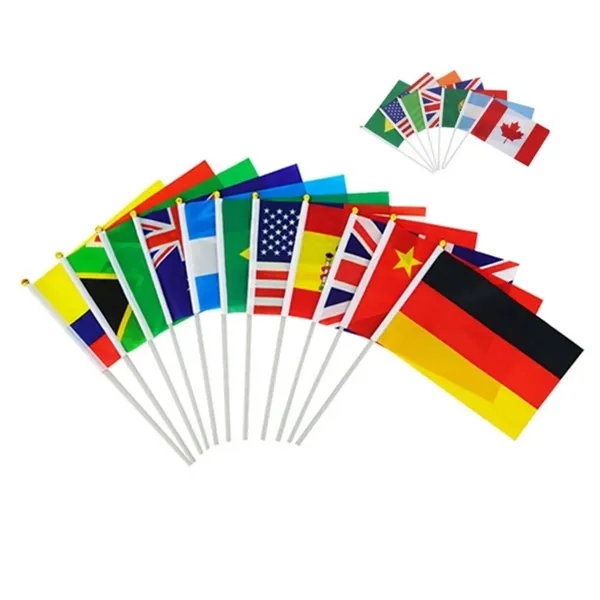 Hand Held USA Flag Independence Day American Parade Party - Hand Held USA Flag Independence Day American Parade Party - Image 3 of 6