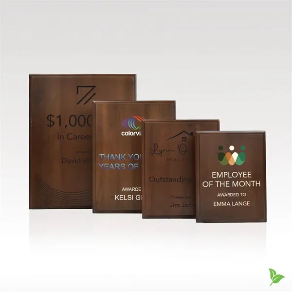 Acacia Plaque - Laser & Color