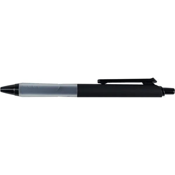 Recycled Soft-touch Pen With Silicone Grip - Recycled Soft-touch Pen With Silicone Grip - Image 4 of 6