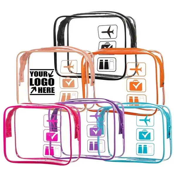 Clear Cosmetic Bags - Clear Cosmetic Bags - Image 0 of 2