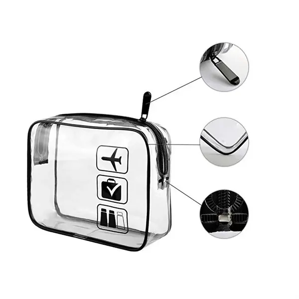 Clear Cosmetic Bags - Clear Cosmetic Bags - Image 1 of 2