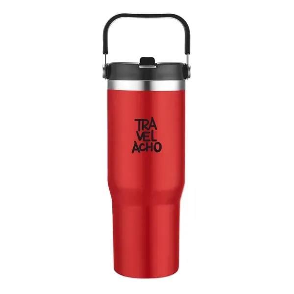 30 Oz. Travel Mug with Handle - 30 Oz. Travel Mug with Handle - Image 4 of 5