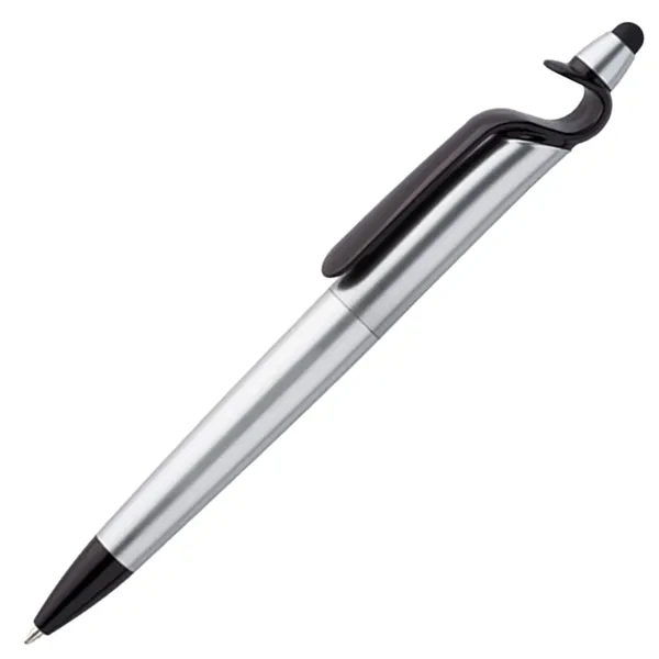 USA Printed Metal Pen w/ Silver Accents & Phone Stand - USA Printed Metal Pen w/ Silver Accents & Phone Stand - Image 4 of 4