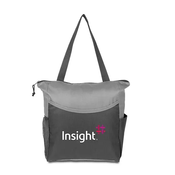 Two-Tone Promotional Campaign Tote Bag - Two-Tone Promotional Campaign Tote Bag - Image 5 of 12
