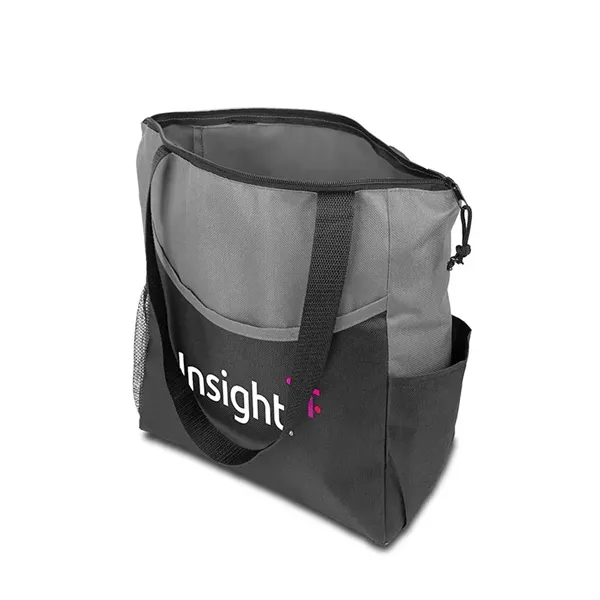 Two-Tone Promotional Campaign Tote Bag - Two-Tone Promotional Campaign Tote Bag - Image 6 of 12