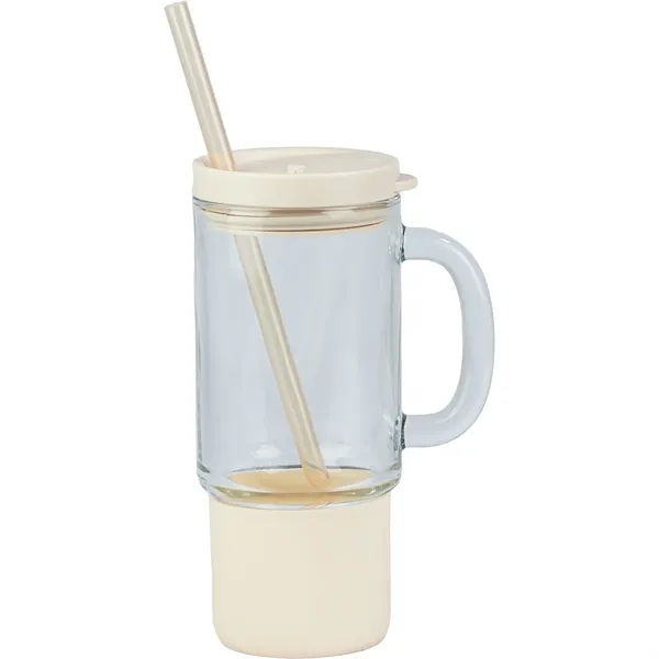 18 Oz Ello Glass Travel Mug - 18 Oz Ello Glass Travel Mug - Image 1 of 1