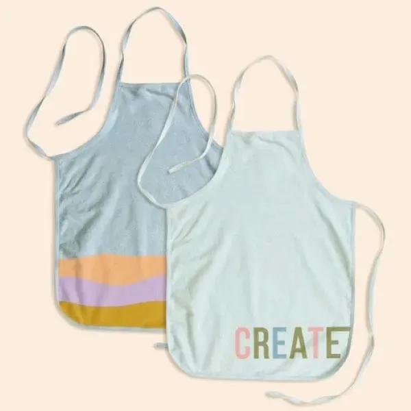 HOT MESS APRON - DENIM - HOT MESS APRON - DENIM - Image 0 of 2