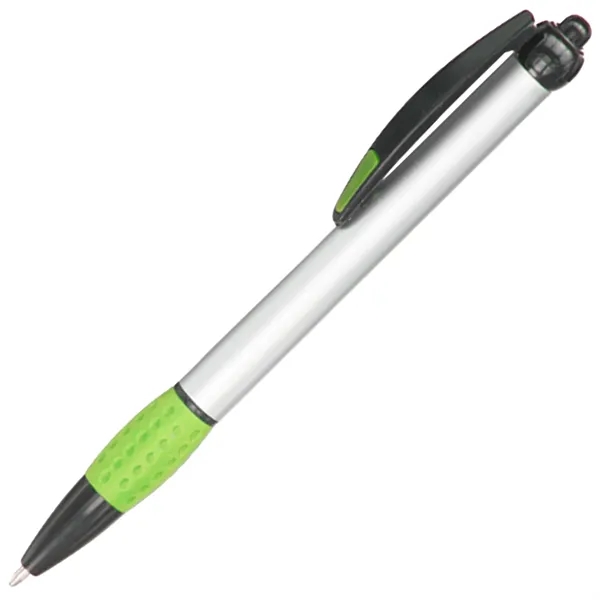Promotional Plastic Pens w/ Colorful rubber grips - Promotional Plastic Pens w/ Colorful rubber grips - Image 3 of 5