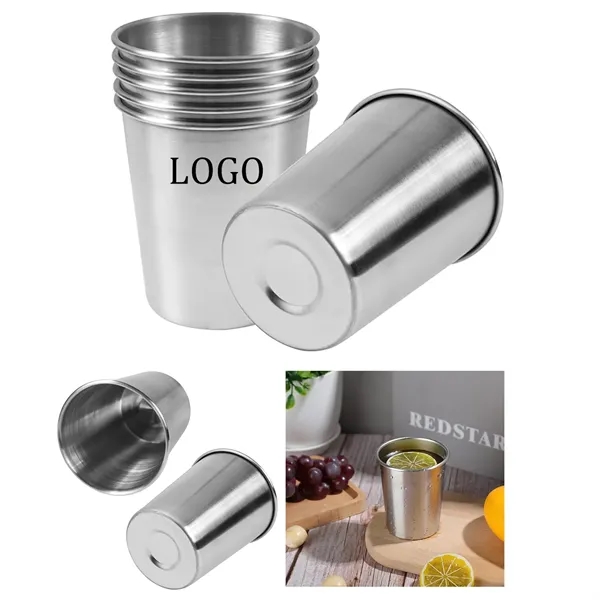 Premium 8 Oz Stainless Steel Cup - Premium 8 Oz Stainless Steel Cup - Image 0 of 1