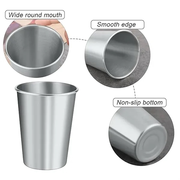 Premium 8 Oz Stainless Steel Cup - Premium 8 Oz Stainless Steel Cup - Image 1 of 1