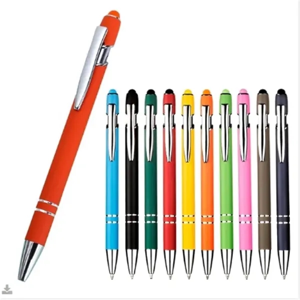 Soft Touch Metal Pen - Soft Touch Metal Pen - Image 0 of 3