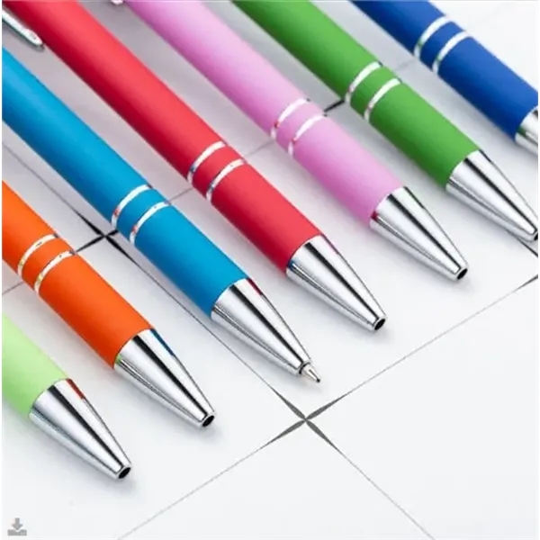 Soft Touch Metal Pen - Soft Touch Metal Pen - Image 2 of 3