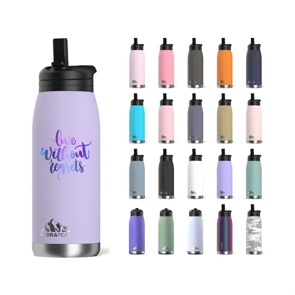 32 Oz. Classics Flow Insulated Stainless Steel Bottle w/ Lid - 32 Oz. Classics Flow Insulated Stainless Steel Bottle w/ Lid - Image 0 of 28