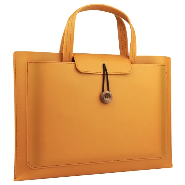 PU Leather Laptop Sleeve Case Briefcase - PU Leather Laptop Sleeve Case Briefcase - Image 2 of 11