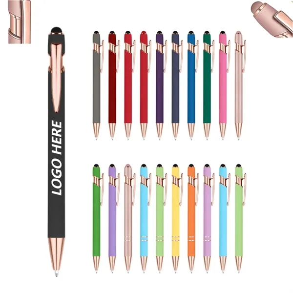 Aluminum Pen w/ Stylus - Aluminum Pen w/ Stylus - Image 0 of 6