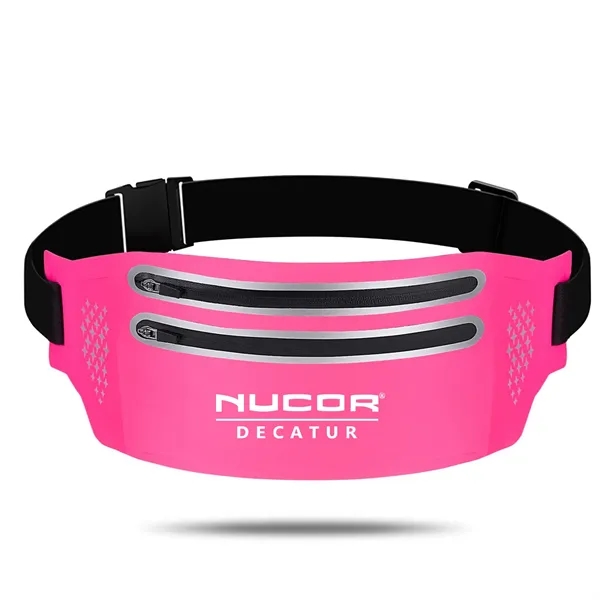 Elastic Water Resistant Cell Phone Waist Pack - Elastic Water Resistant Cell Phone Waist Pack - Image 3 of 5