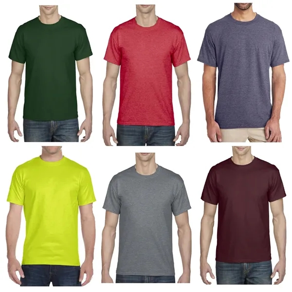 Dryblend 5.6 oz Adult T-shirt - Dryblend 5.6 oz Adult T-shirt - Image 2 of 9