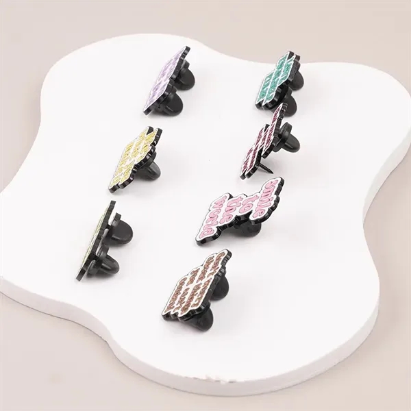 Letter Brooch Metal Badge Corsage Pin Anti-slip Buckle - Letter Brooch Metal Badge Corsage Pin Anti-slip Buckle - Image 3 of 3