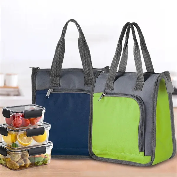 Thickened Oxford Cloth Lunch Cooler Bag - Thickened Oxford Cloth Lunch Cooler Bag - Image 2 of 4