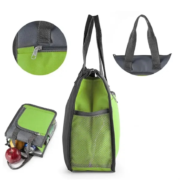 Thickened Oxford Cloth Lunch Cooler Bag - Thickened Oxford Cloth Lunch Cooler Bag - Image 3 of 4