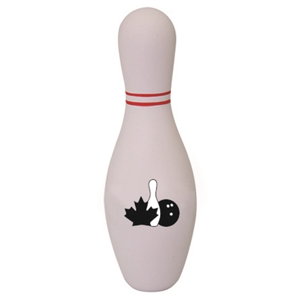 Bowling Pin Shaped Stress Reliever