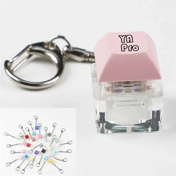 Keyboard Fidget Toy Keychain - Keyboard Fidget Toy Keychain - Image 0 of 3